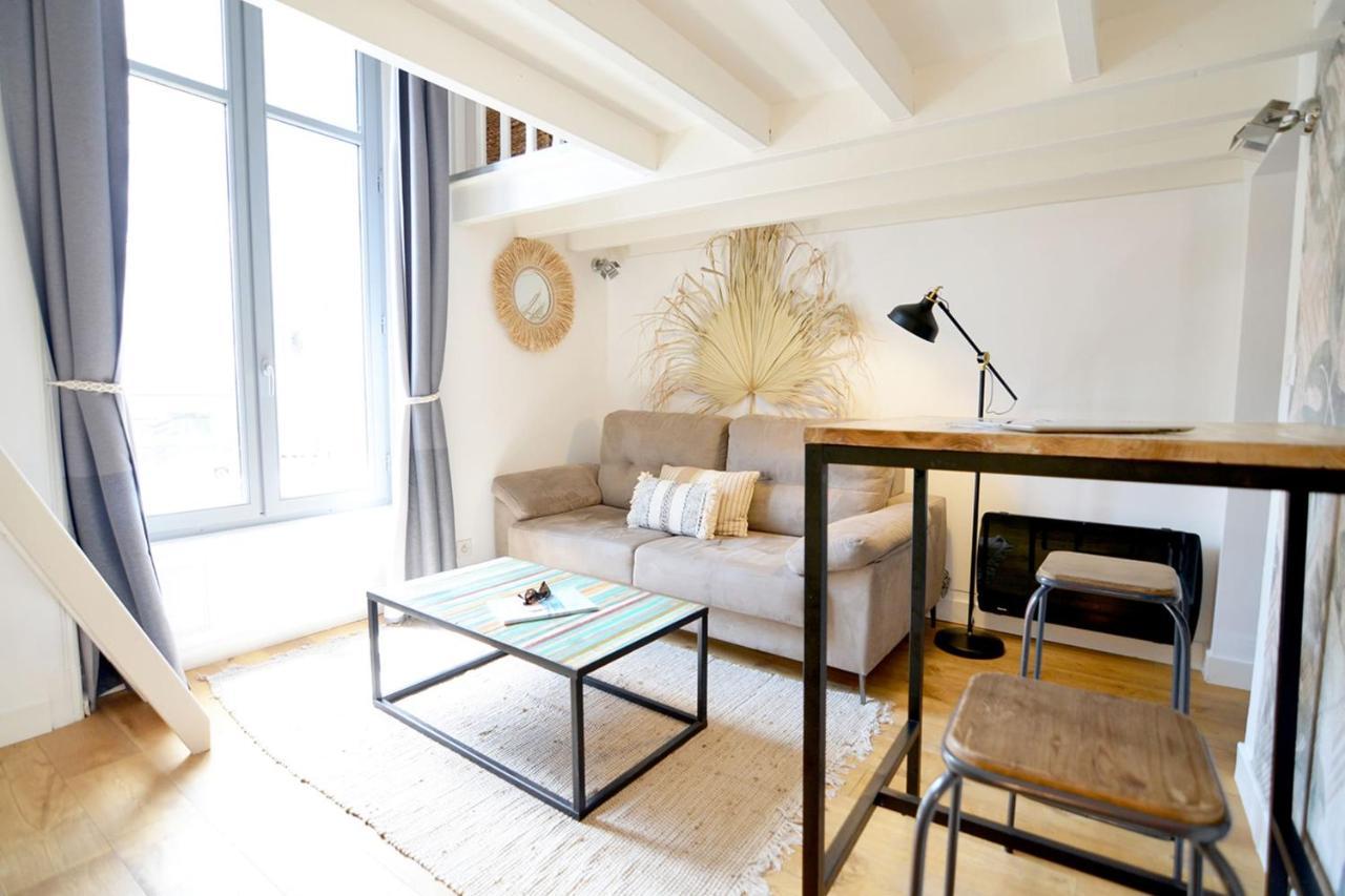 Helder Cozy Studio In Hyper-Center Biarritz Bagian luar foto